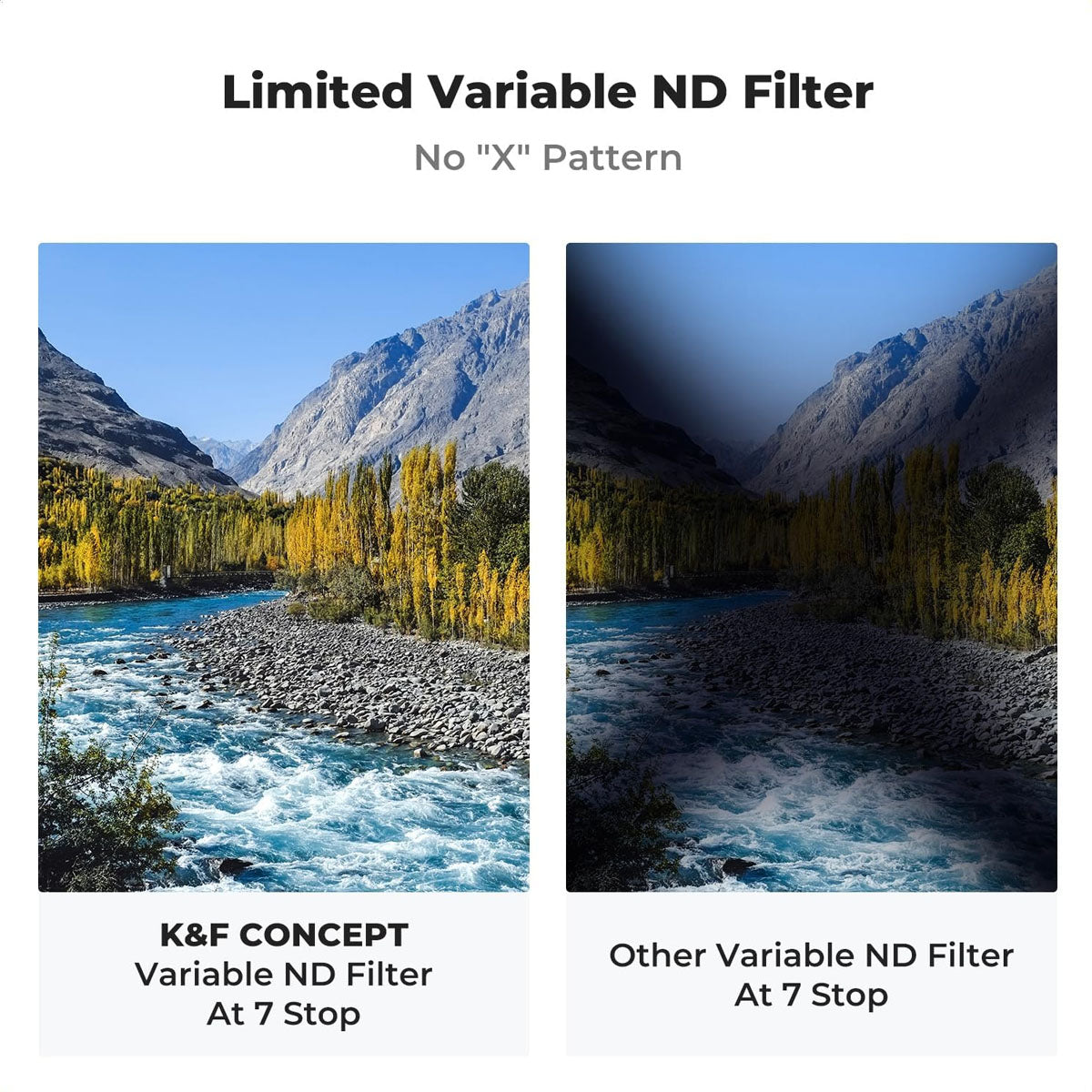Filtro ND Nano-Xcel Series ND8-ND128 - Multi-Layer